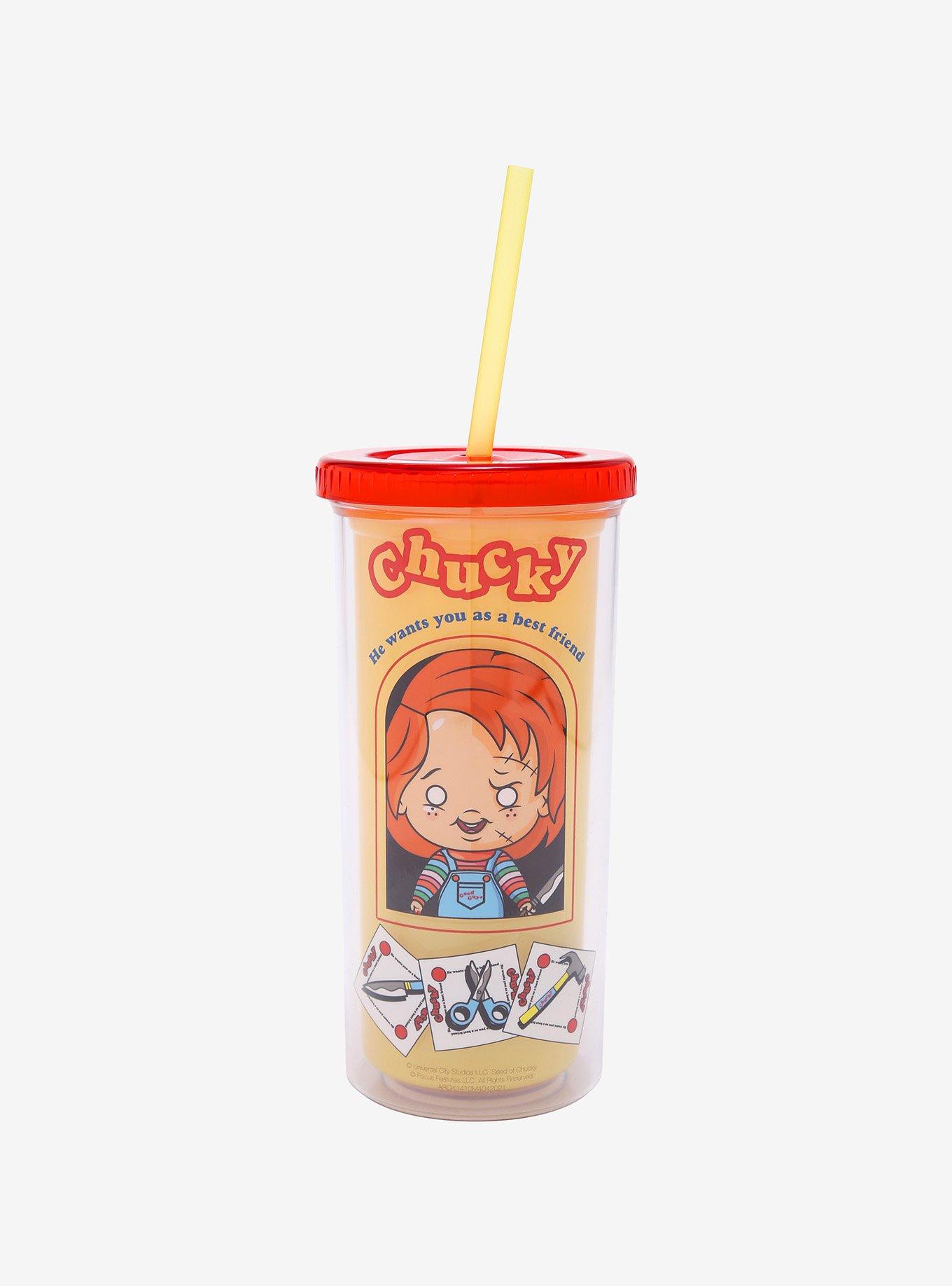 Child's Play Chucky Acrylic Travel Cup, , hi-res