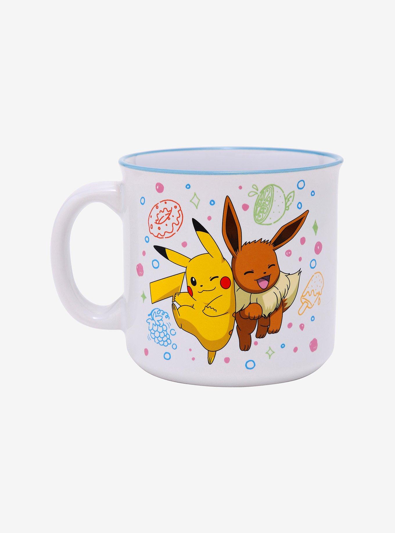 Pokemon Pikachu & Eevee Sweets Camper Mug, , hi-res