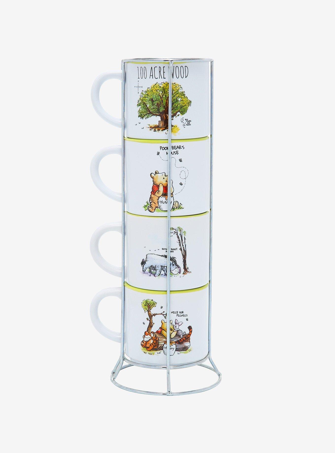 Disney Princess Be Kind Set of 4 Stacking Mugs