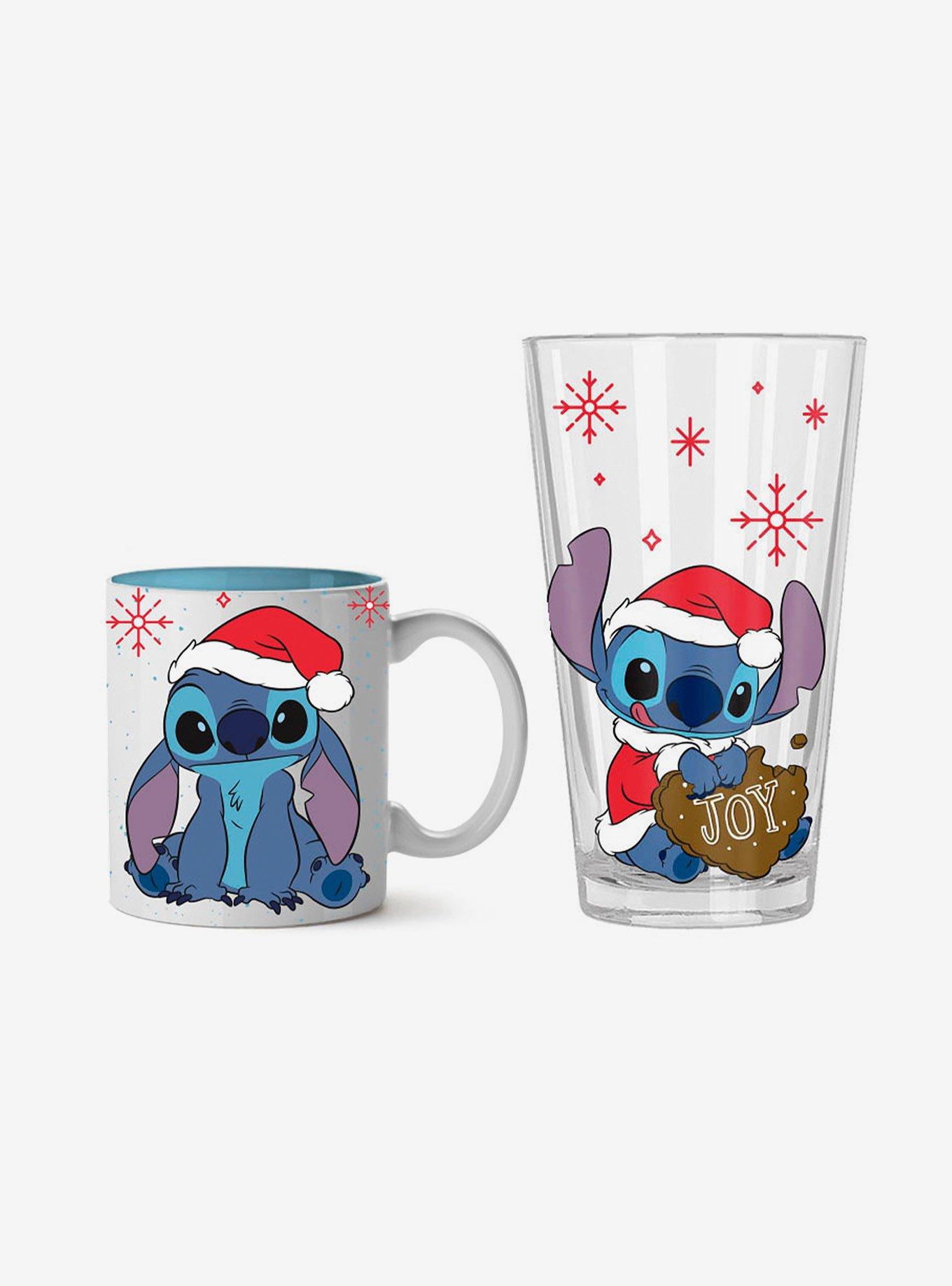 stitch glass mug