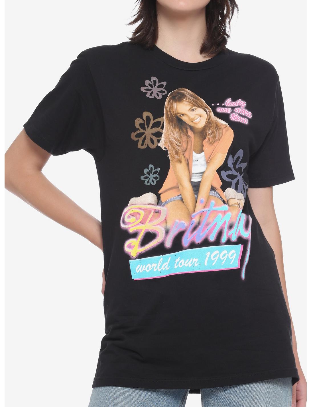 Britney Spears World Tour 1999 Girls T-Shirt, BLACK, hi-res