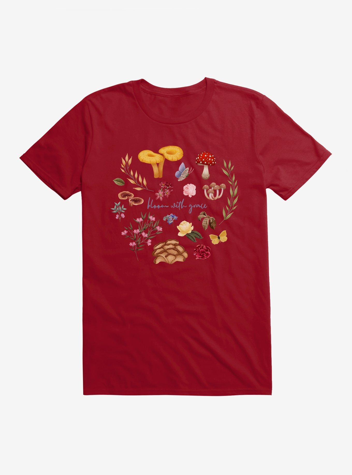 Mushroom Blossom With Grace T-Shirt