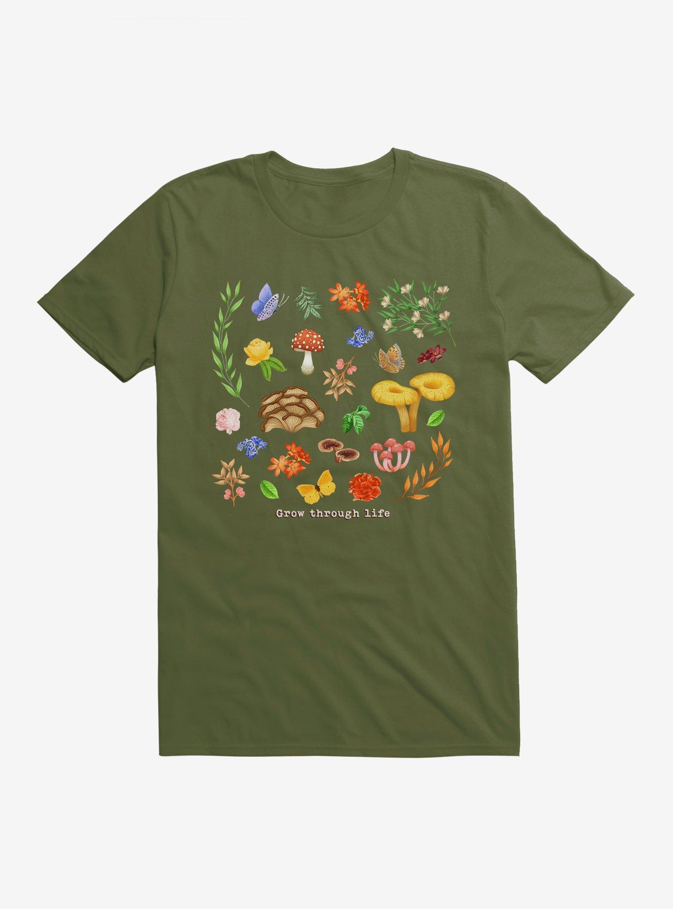 Mushroom Grow Life T-Shirt | Hot Topic