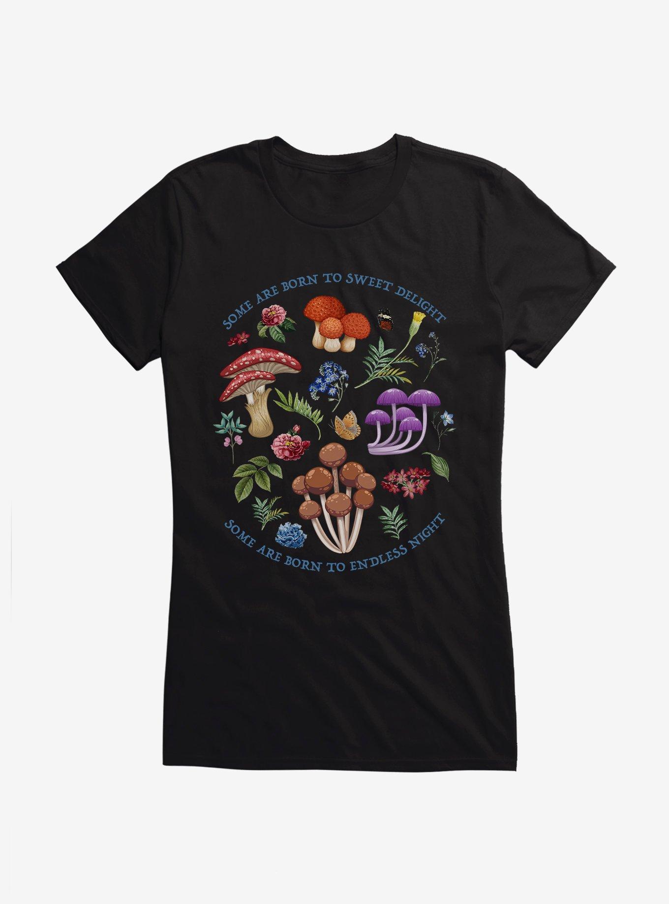 Mushroom Born Sweet Girls T-Shirt