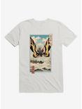 Ancient Moth Ukiyo-E T-Shirt, WHITE, hi-res