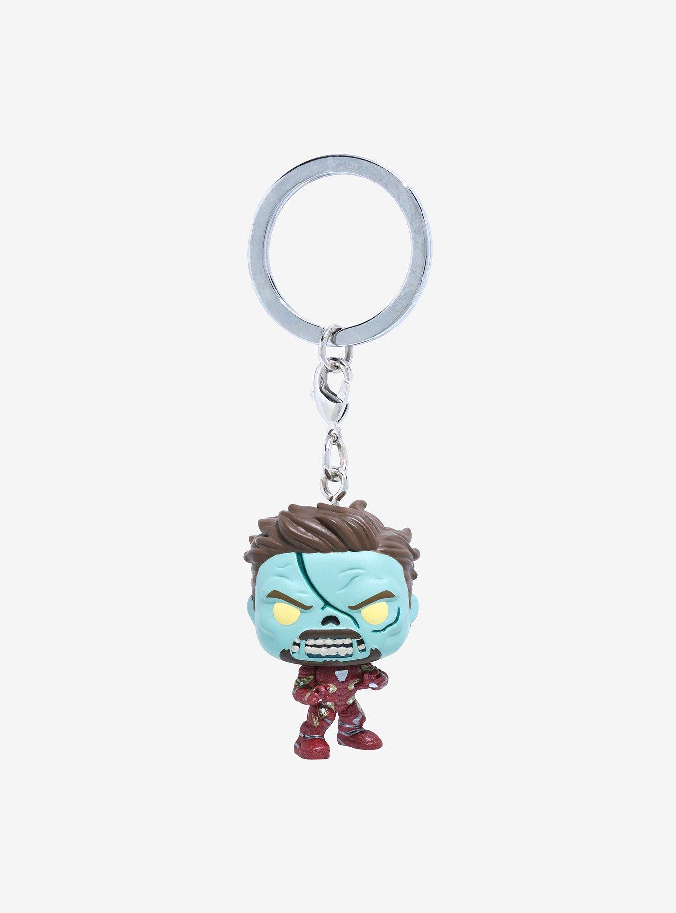 Funko Pocket Pop! Marvel What If...? Zombie Iron Man Keychain, , hi-res