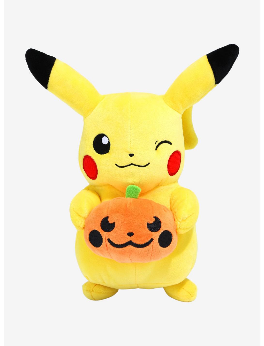 Pokémon Pikachu with Pumpkin 8 Inch Plush, , hi-res