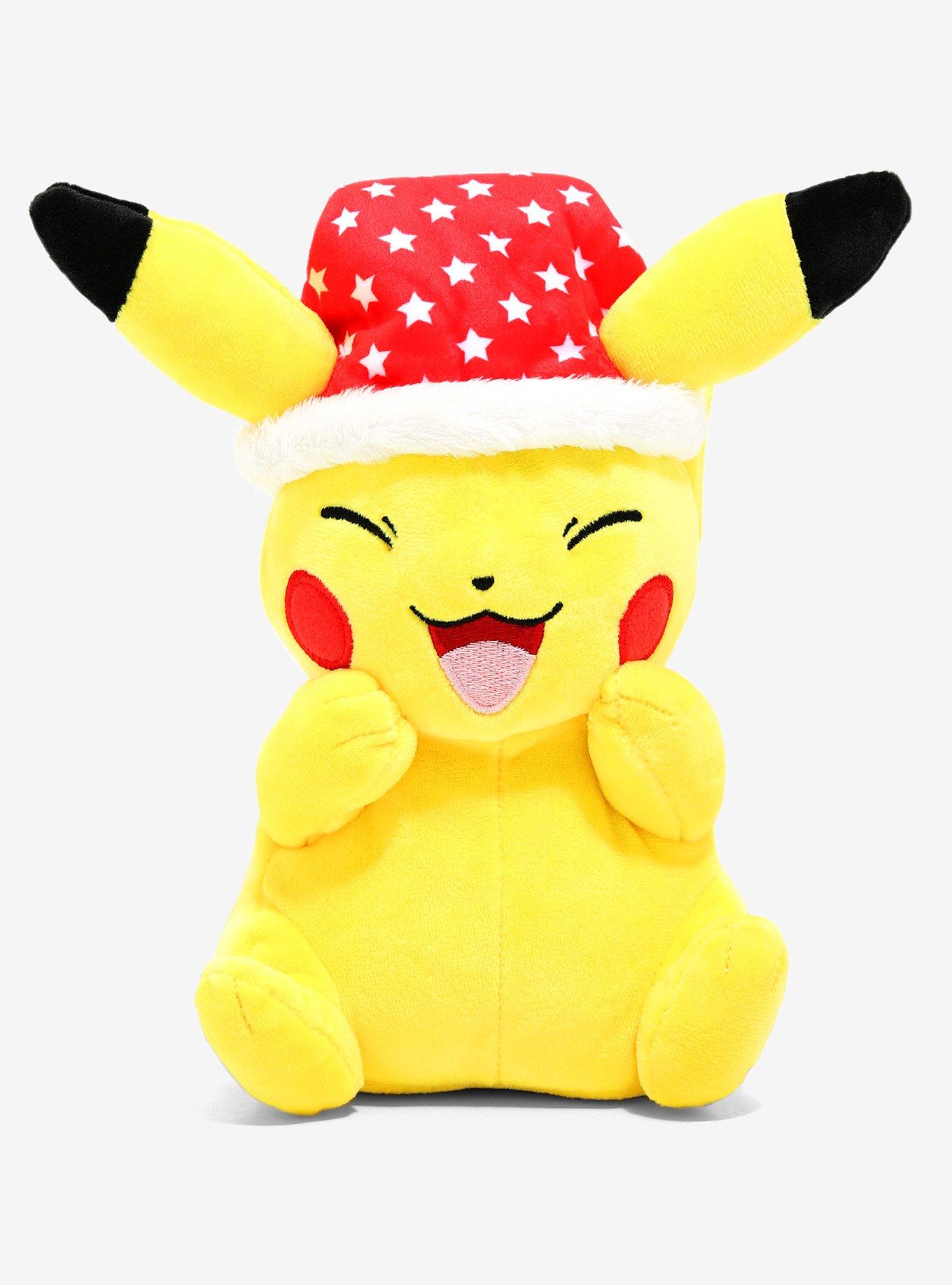 Pokémon Pikachu with Santa Hat Holiday 8 Inch Plush