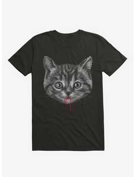 Black Pussy Cat T-Shirt, , hi-res