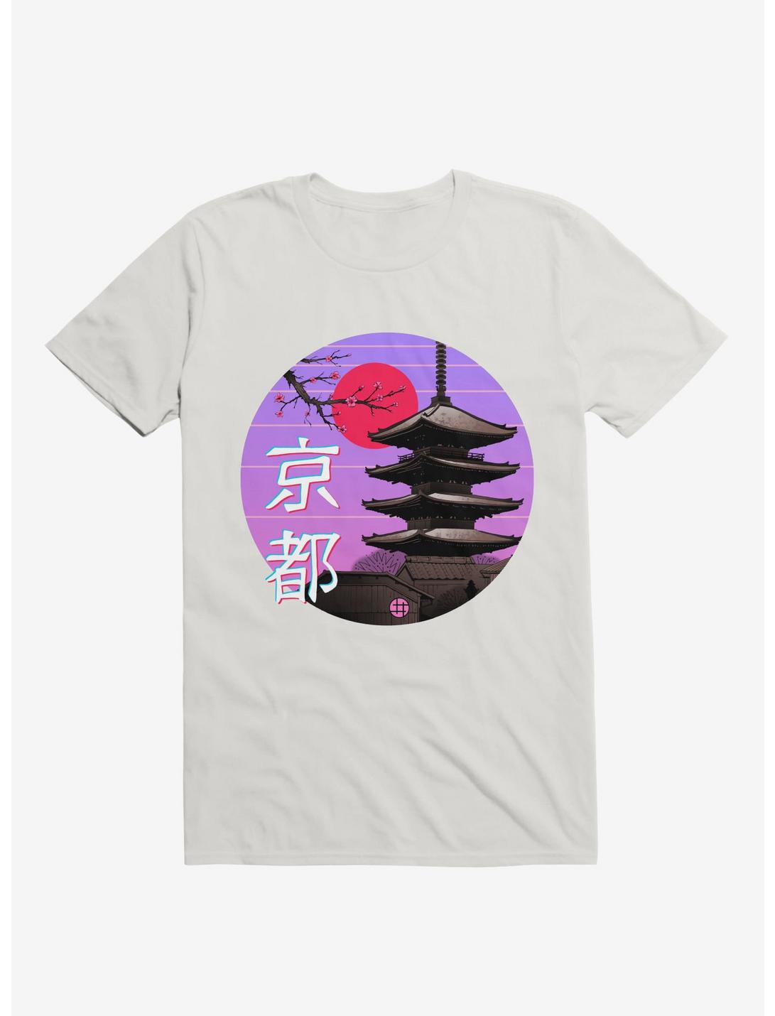 Kyoto Wave T-Shirt, WHITE, hi-res