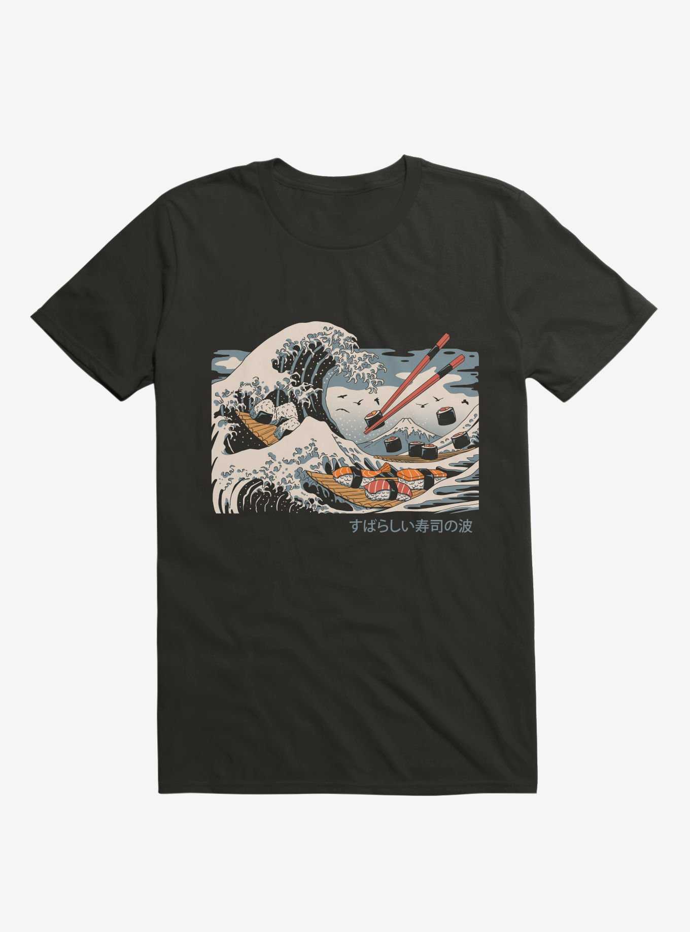 The Great Sushi Wave T-Shirt, , hi-res
