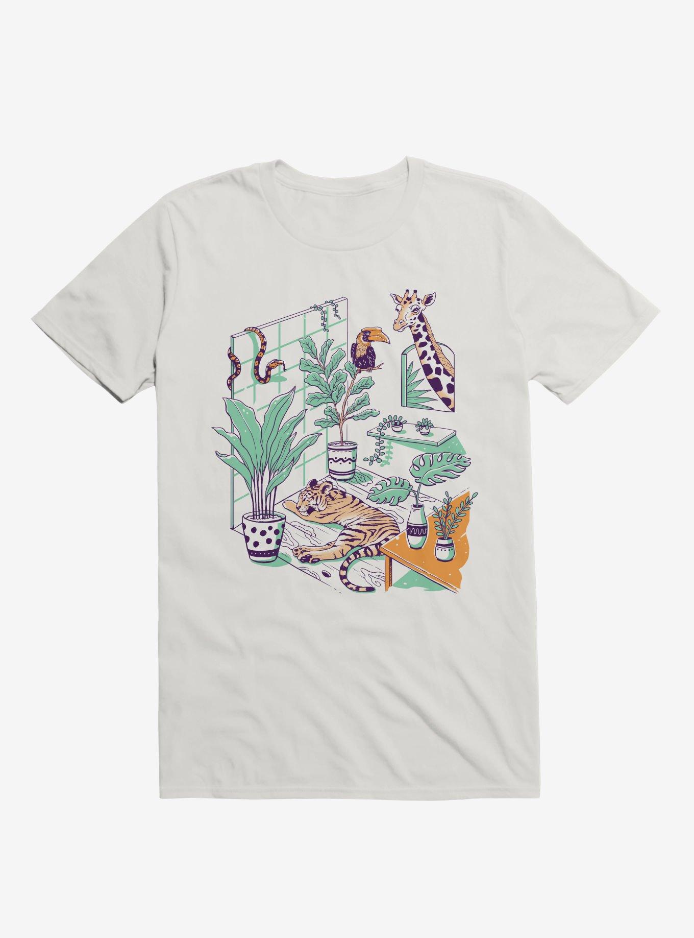 Urban Jungle T-Shirt, WHITE, hi-res