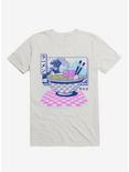 Vaporwave Ramen T-Shirt, WHITE, hi-res