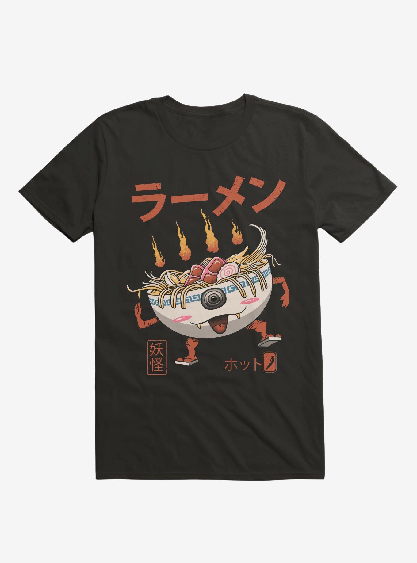 Yokai Ramen T-Shirt, BLACK, hi-res