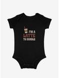 Mommy & Me I'm A Latte To Handle Infant Bodysuit, BLACK, hi-res