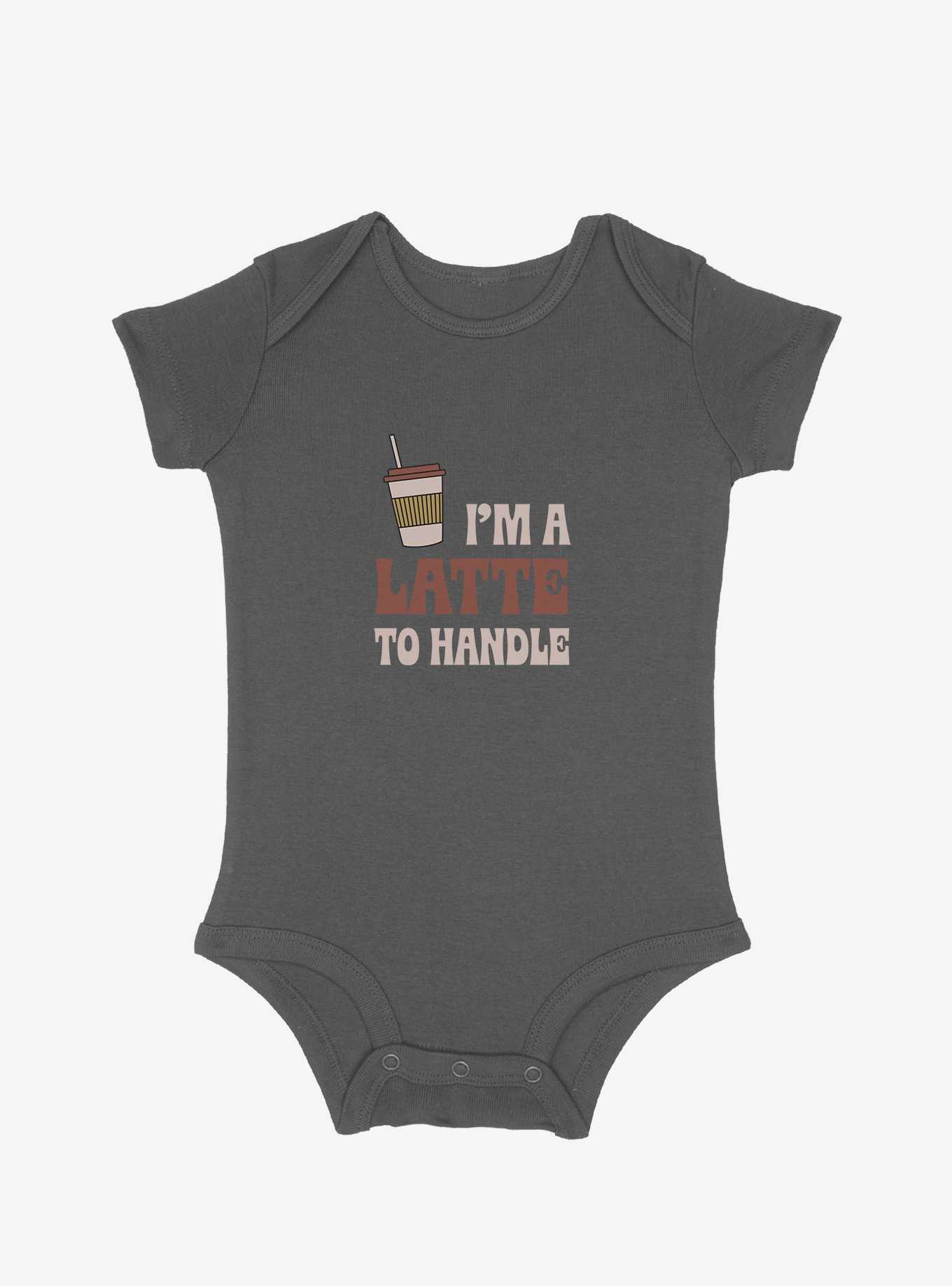 Mommy & Me I'm A Latte To Handle Infant Bodysuit, , hi-res