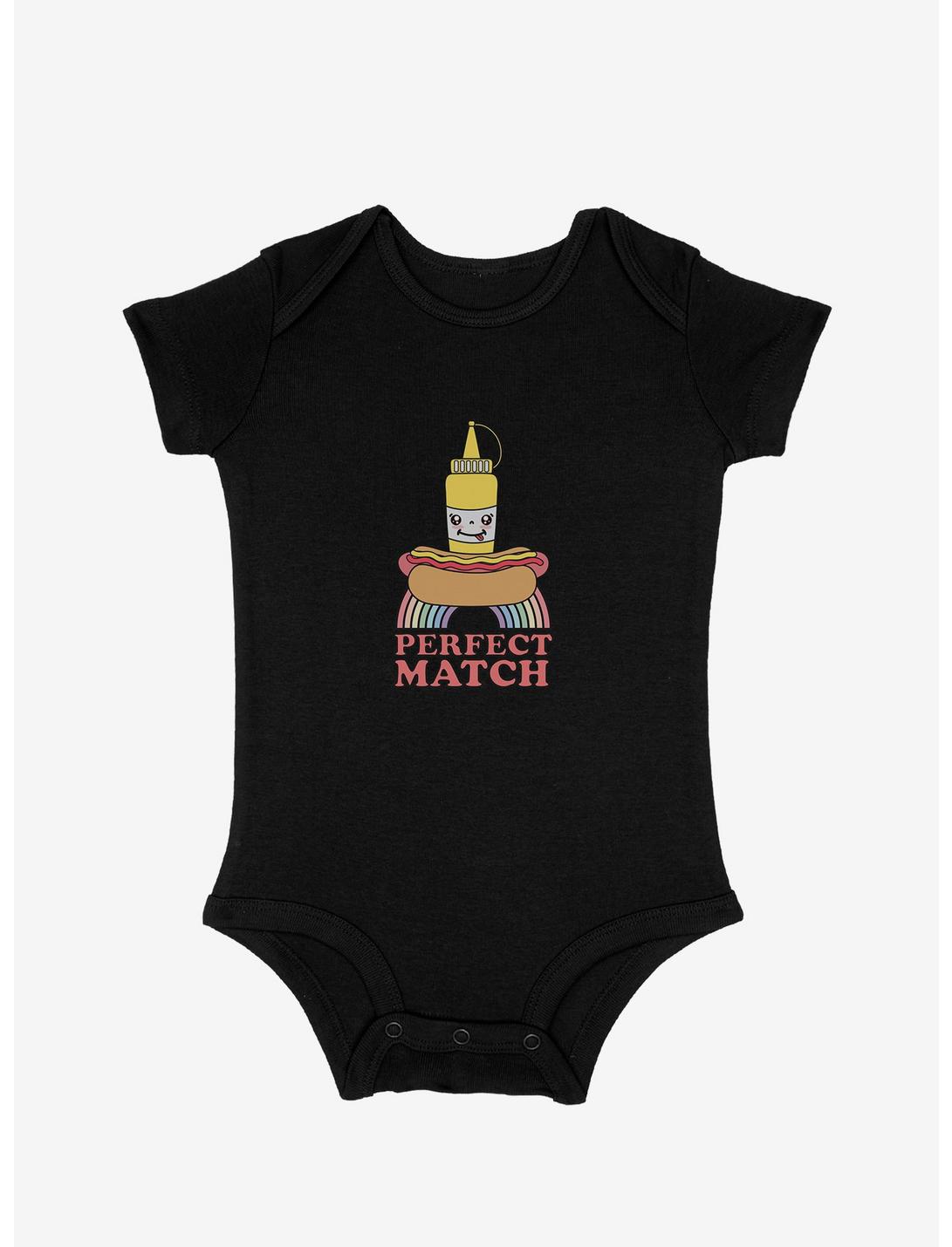 Mommy & Me Perfect Match Infant Bodysuit, BLACK, hi-res