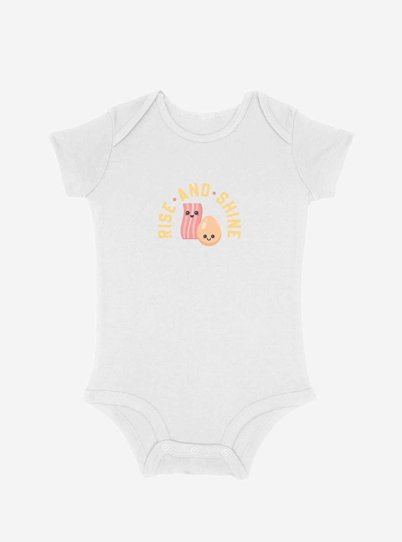 Mommy & Me Rise And Shine Infant Bodysuit, WHITE, hi-res