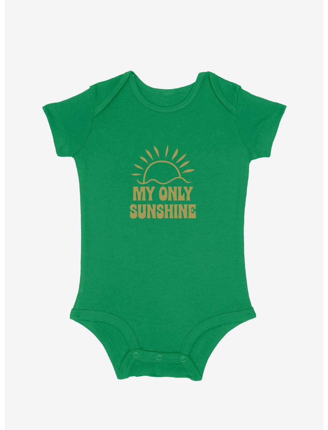 Mommy & Me My Only Sunshine Infant Bodysuit, KELLY, hi-res