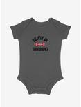 Mommy & Me Beast In Training Infant Bodysuit, GRAPHITE HEATHER, hi-res