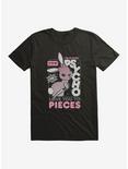 Knife Animals Love You To Pieces T-Shirt, BLACK, hi-res