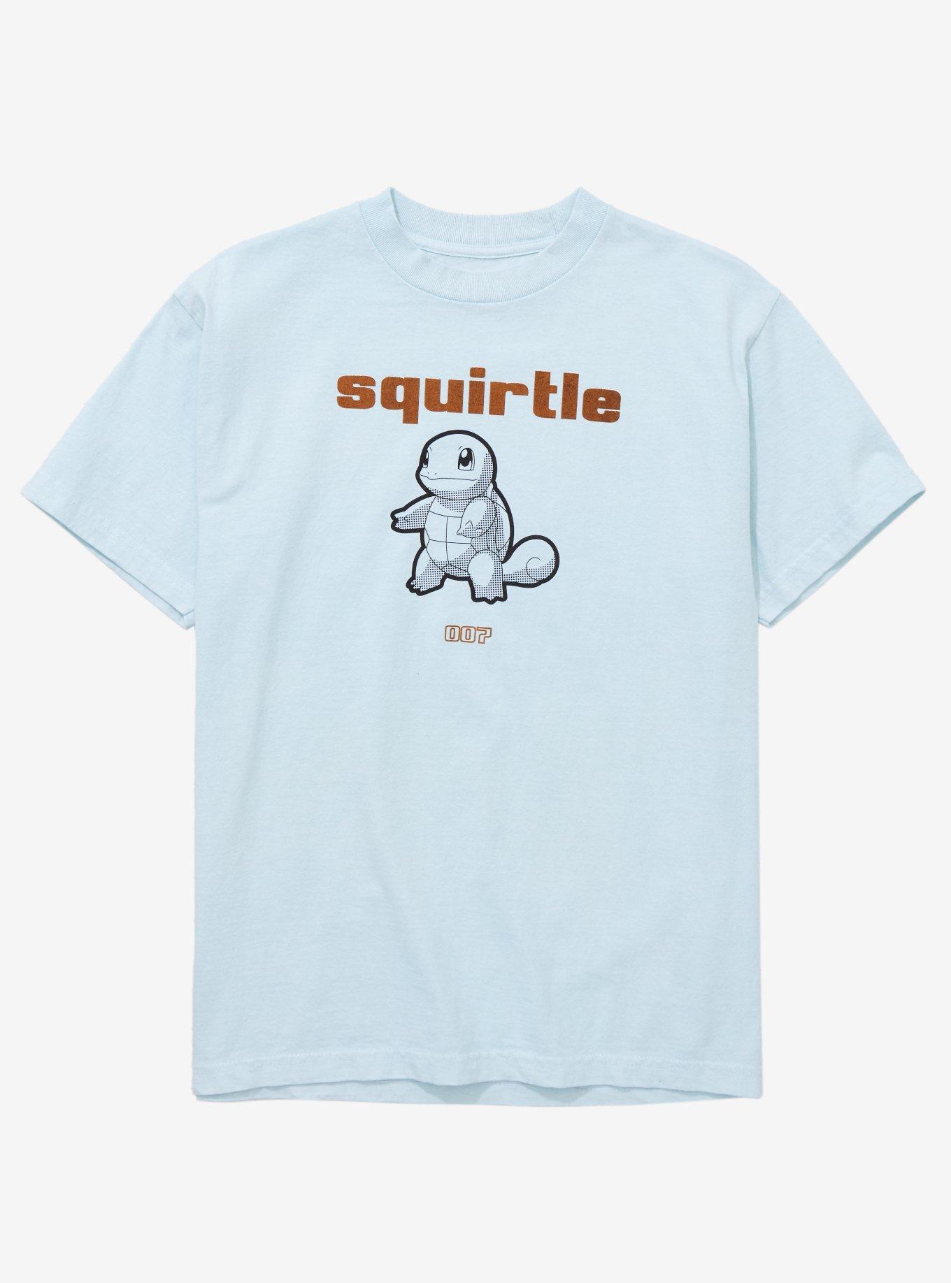 Pokémon Squirtle Evolutions T-Shirt - BoxLunch Exclusive, LIGHT BLUE, hi-res