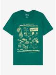 Disney The Jungle Book Bare Necessities T-Shirt - BoxLunch Exclusive, FOREST GREEN, hi-res