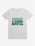 Choose To Live The Life T-Shirt, WHITE, hi-res