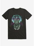 Cosmic Purrrcraft T-Shirt, BLACK, hi-res