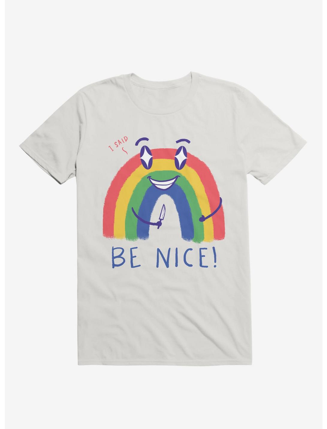 Be Nice 2.0 T-Shirt, WHITE, hi-res