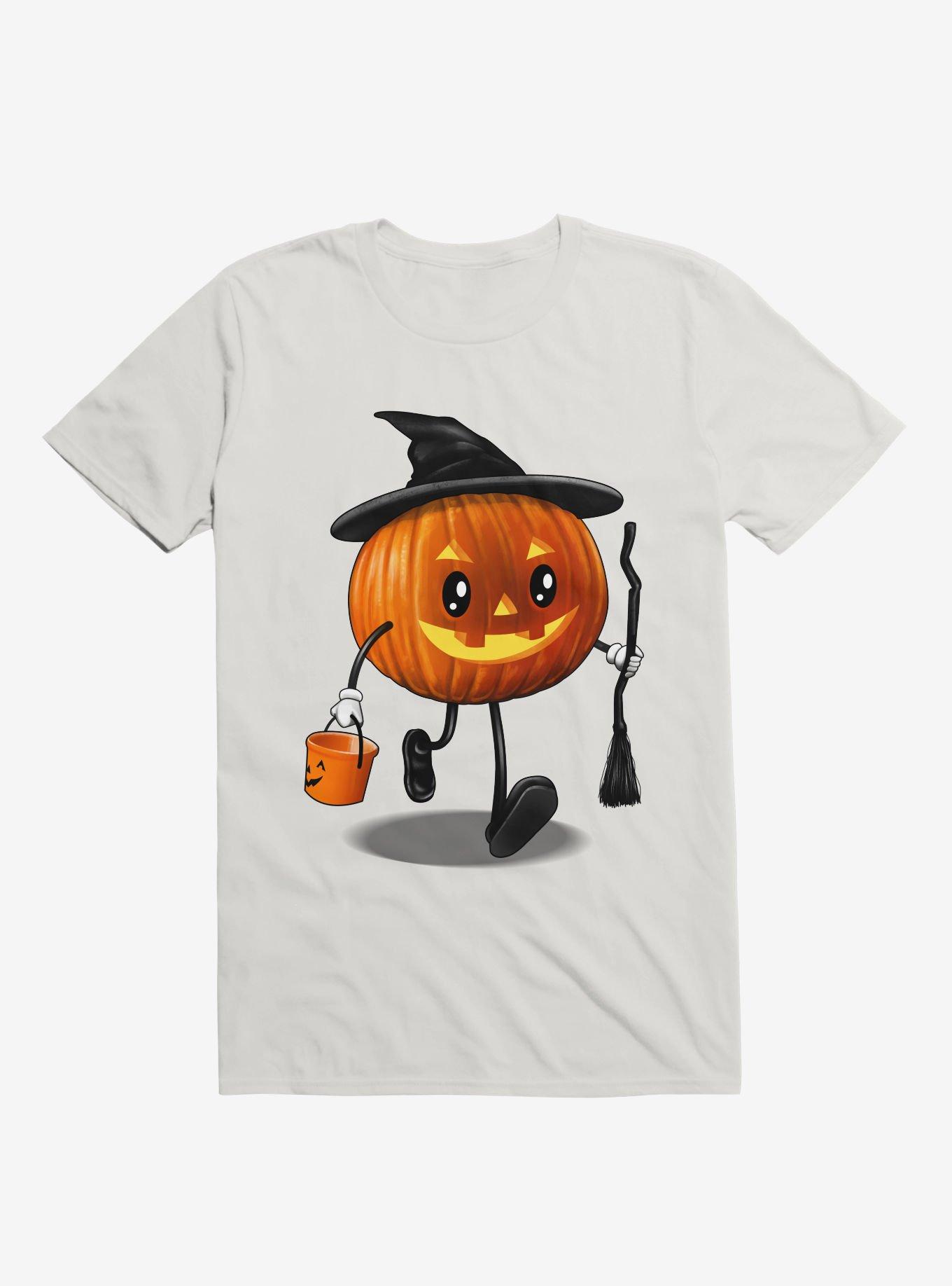 Jack O Treat T-Shirt, WHITE, hi-res