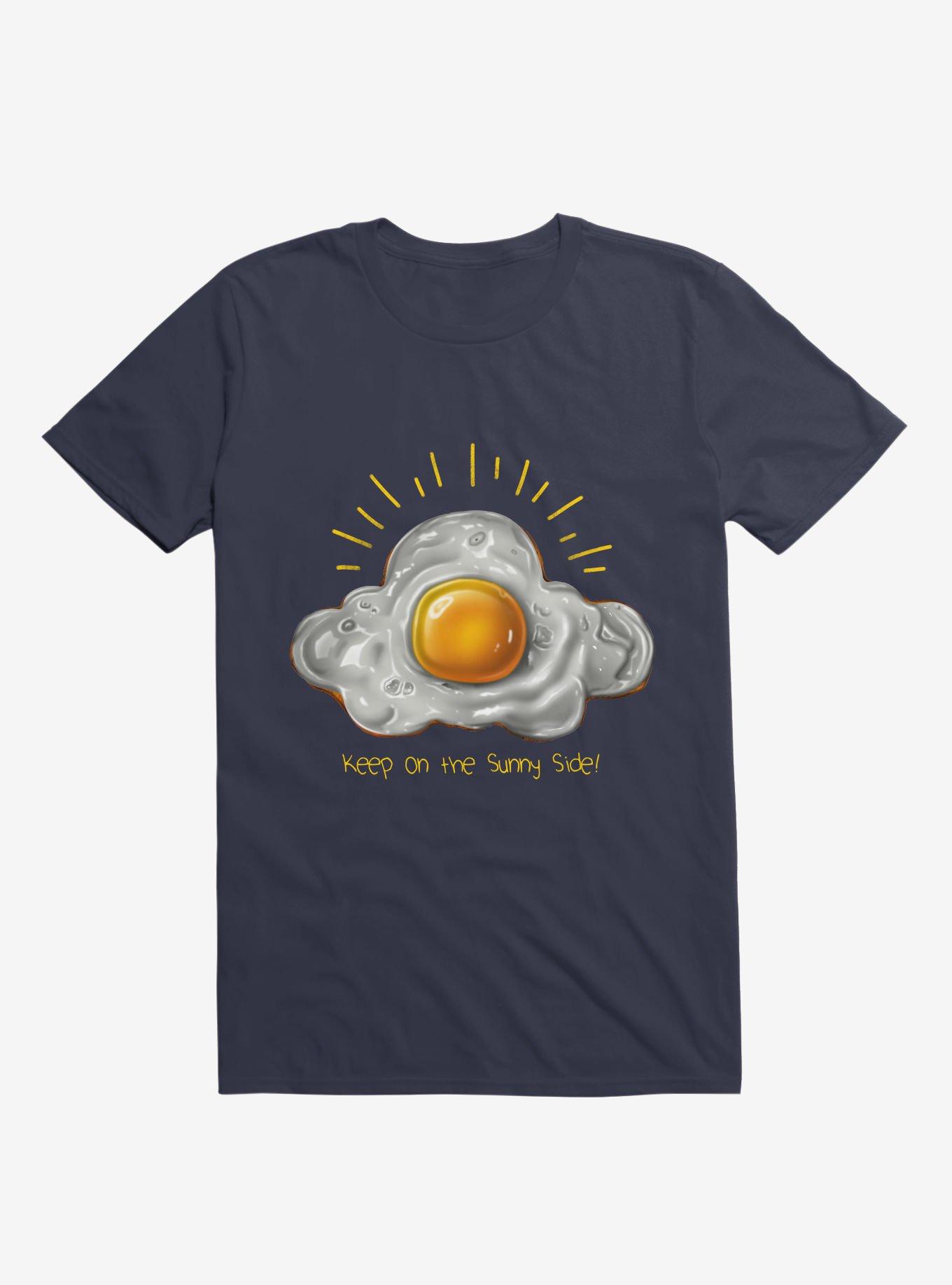 Sunny Side T-Shirt, NAVY, hi-res