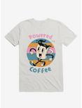 Powered By Coffee T-Shirt, WHITE, hi-res