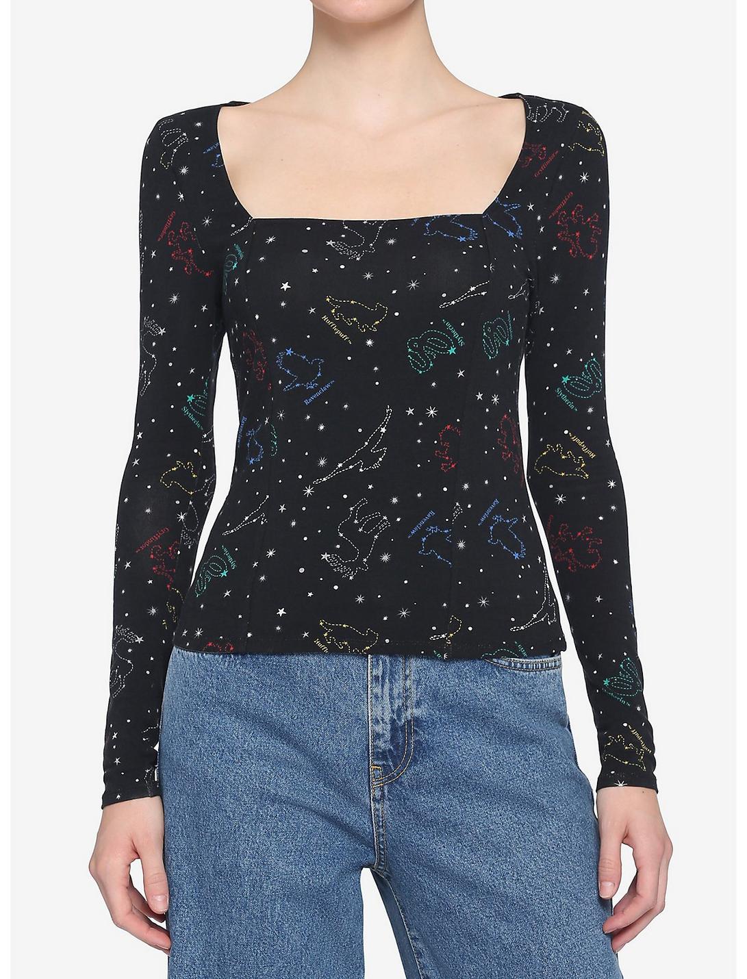 Harry Potter Constellation Long-Sleeve Top, MULTI, hi-res
