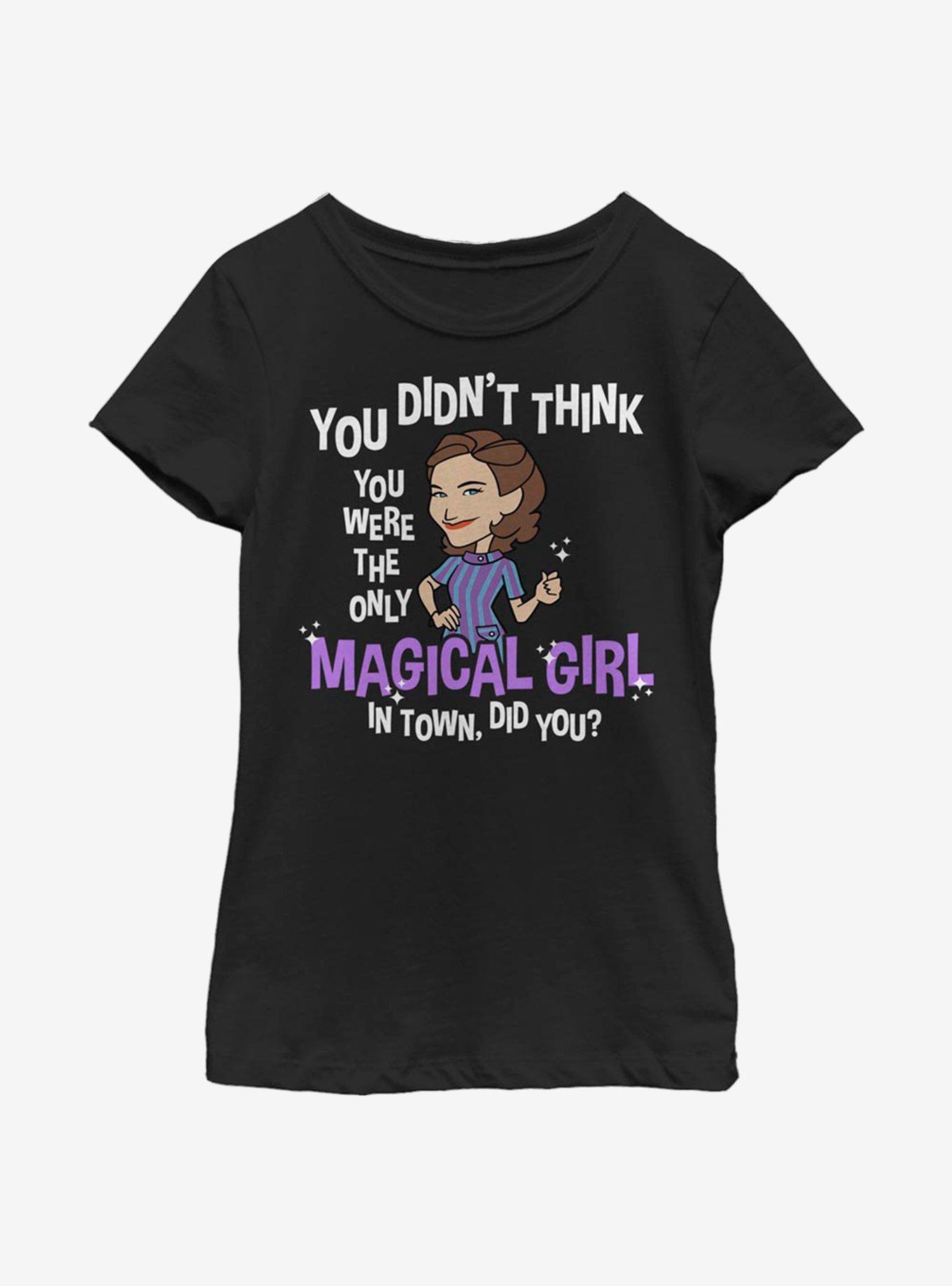 Marvel WandaVision Agatha Magical Girl Youth Girls T-Shirt, , hi-res