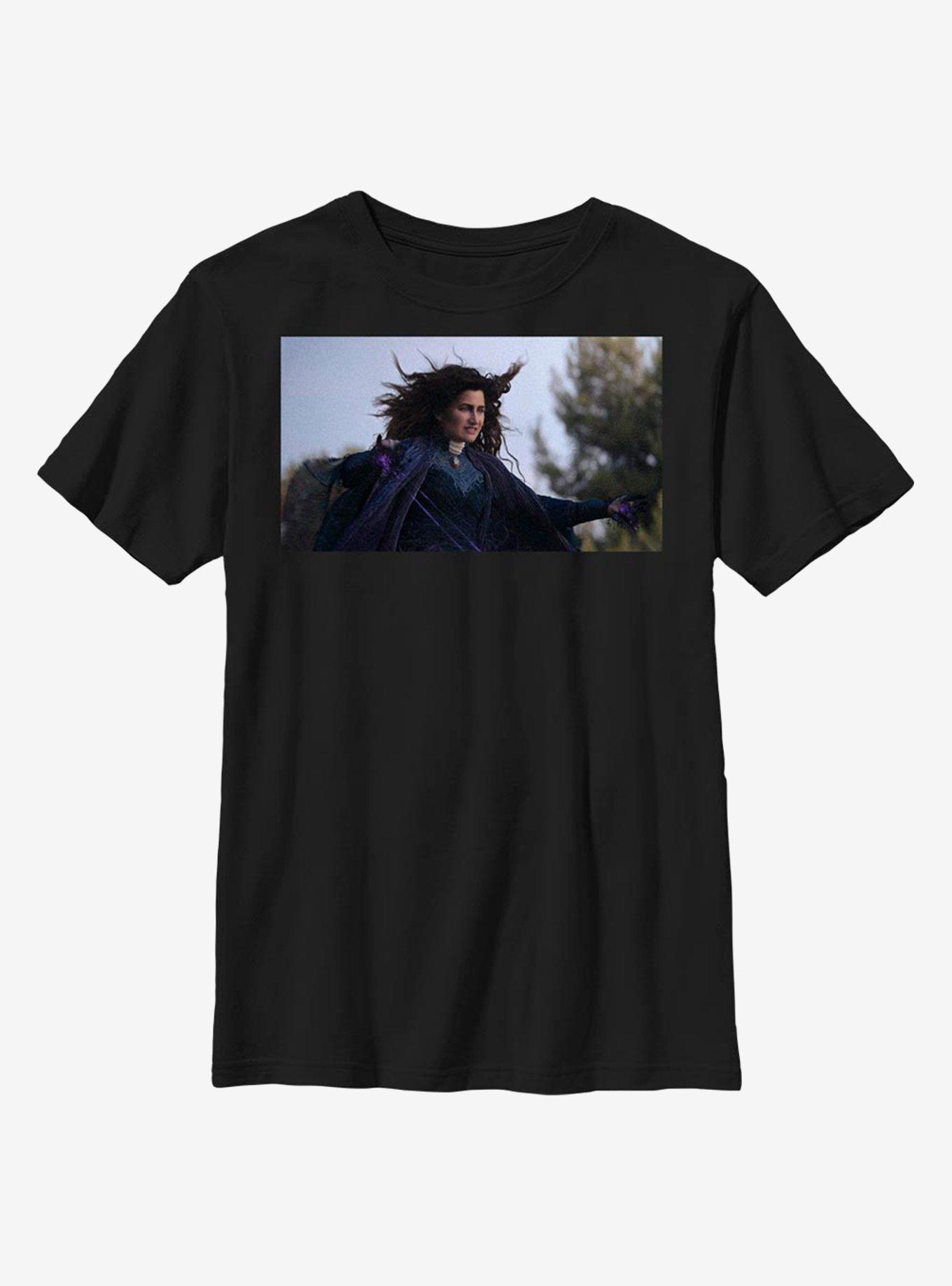 Marvel WandaVision Powerful Agatha Youth T-Shirt, BLACK, hi-res