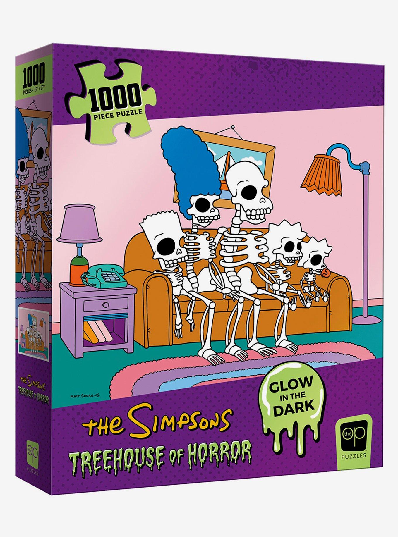 The Simpsons Treehouse Of Horror Glow-In-The-Dark Puzzle