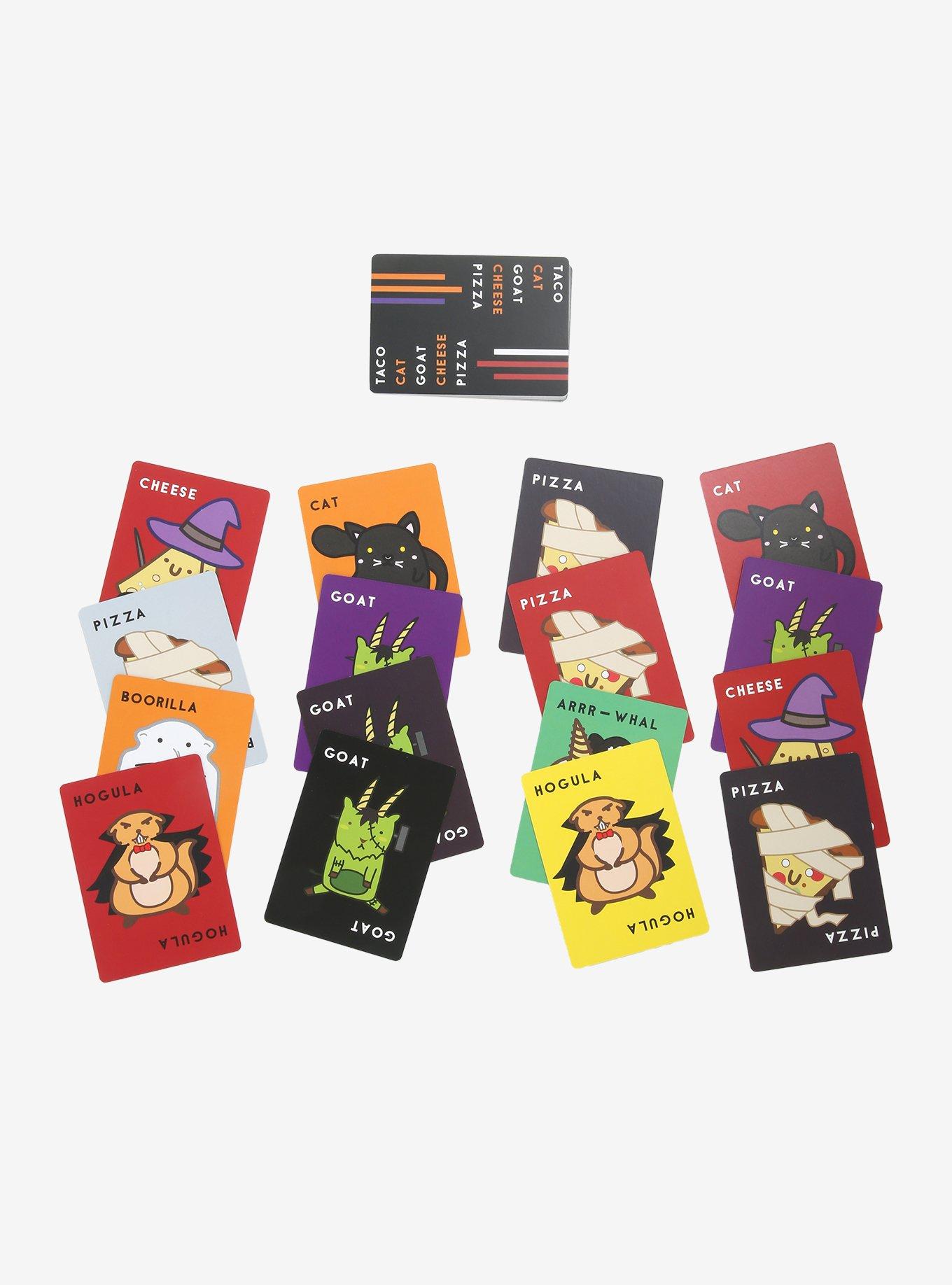 Taco Cat Goat Cheese Pizza Card Game Halloween Edition, , hi-res