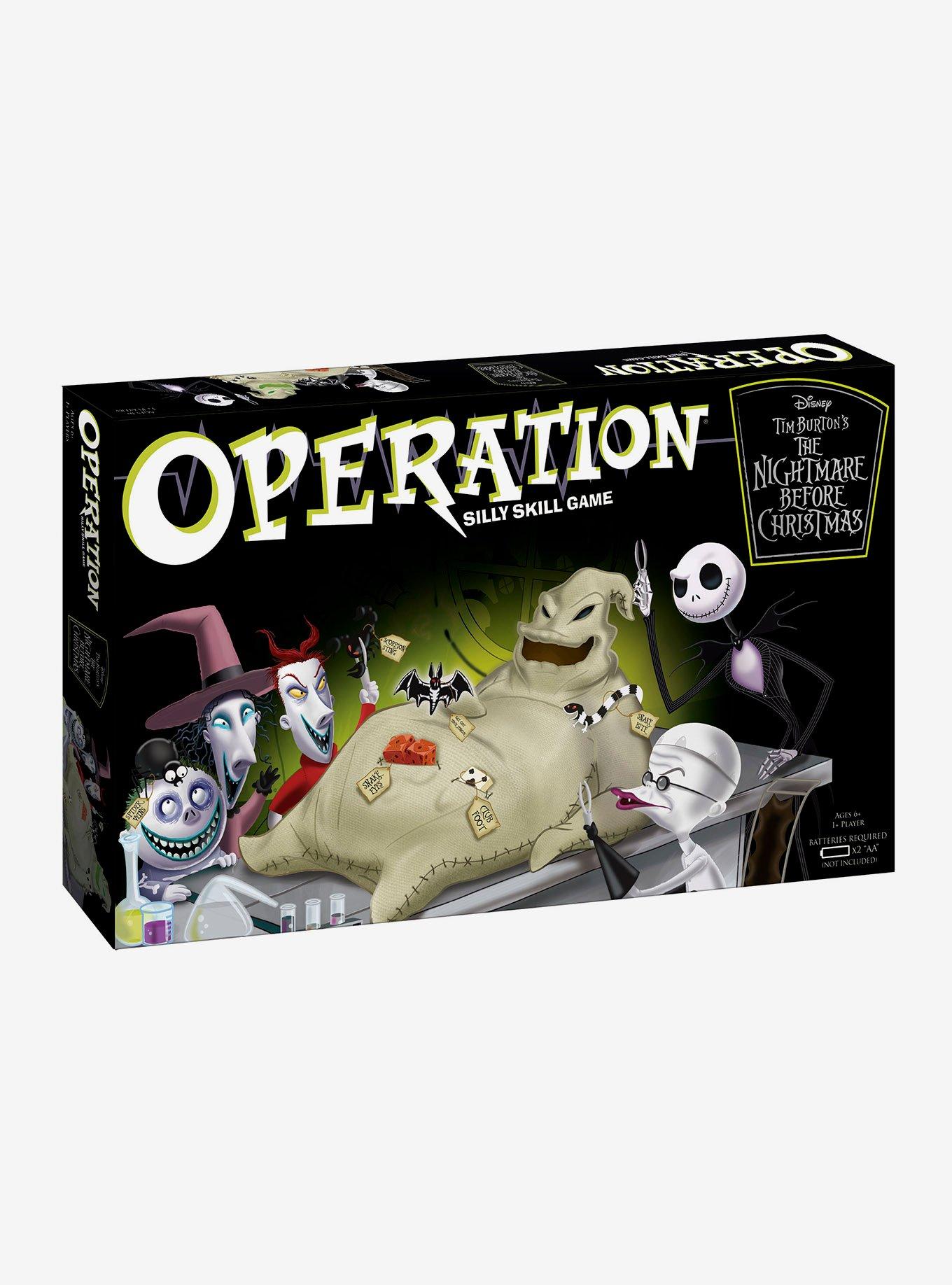 Nightmare Before Christmas NEW * Operation Game cheapest * Collector Edition Oogie Boogie