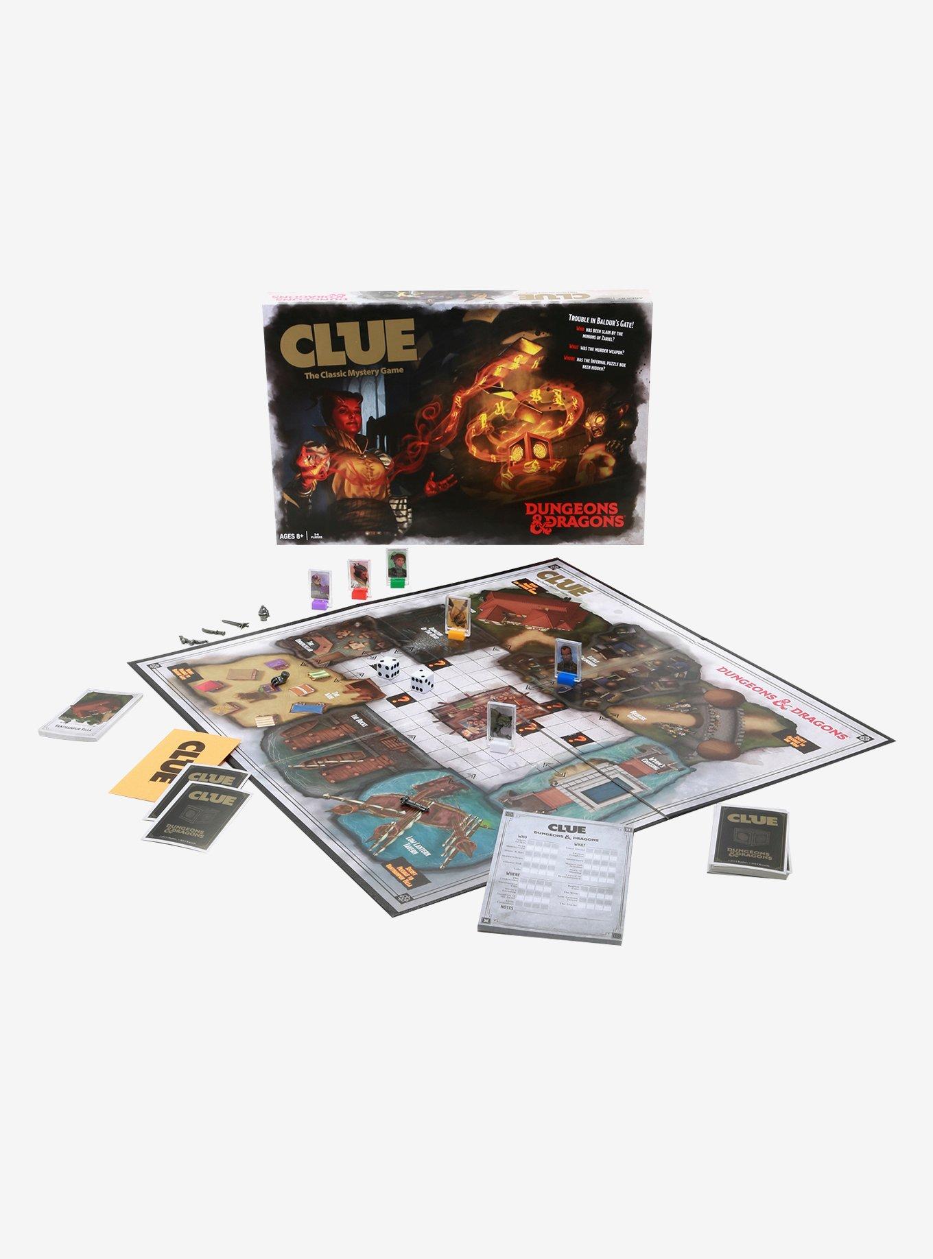 Clue: Dungeons & Dragons Edition Board Game | Hot Topic