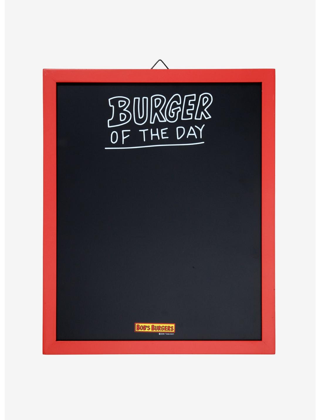 Bob's Burgers Burger Of The Day Chalkboard, , hi-res