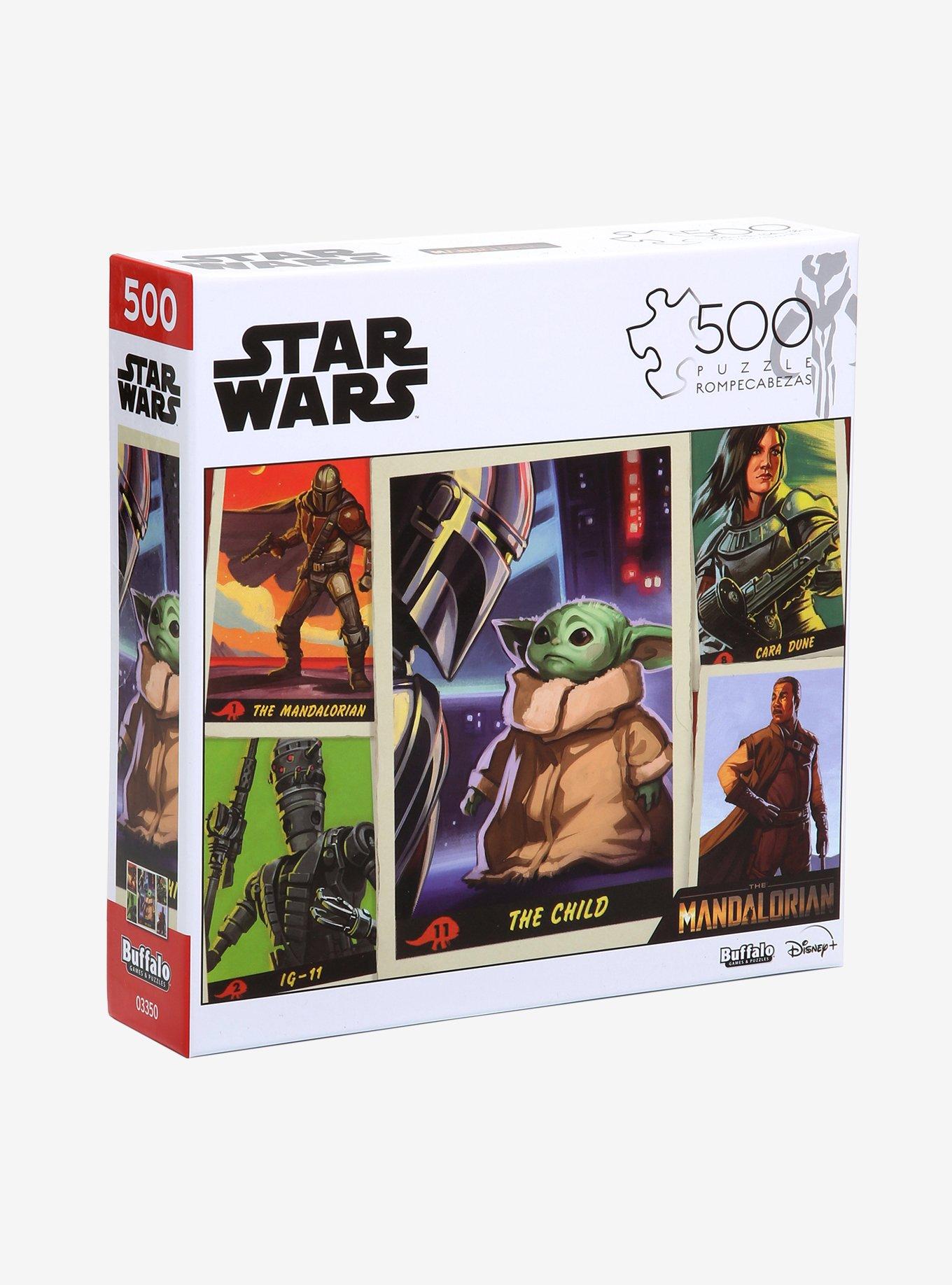 Star Wars The Mandalorian Character Cards 500-Piece Puzzle, , hi-res