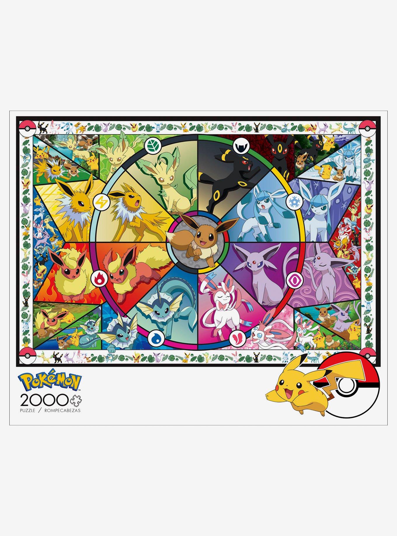 Puzzle 2000 piezas  Pokémon Eevee Evolutions Buffalo Games