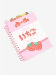 Strawberry Milk Tabbed Journal Hot Topic Exclusive, , hi-res