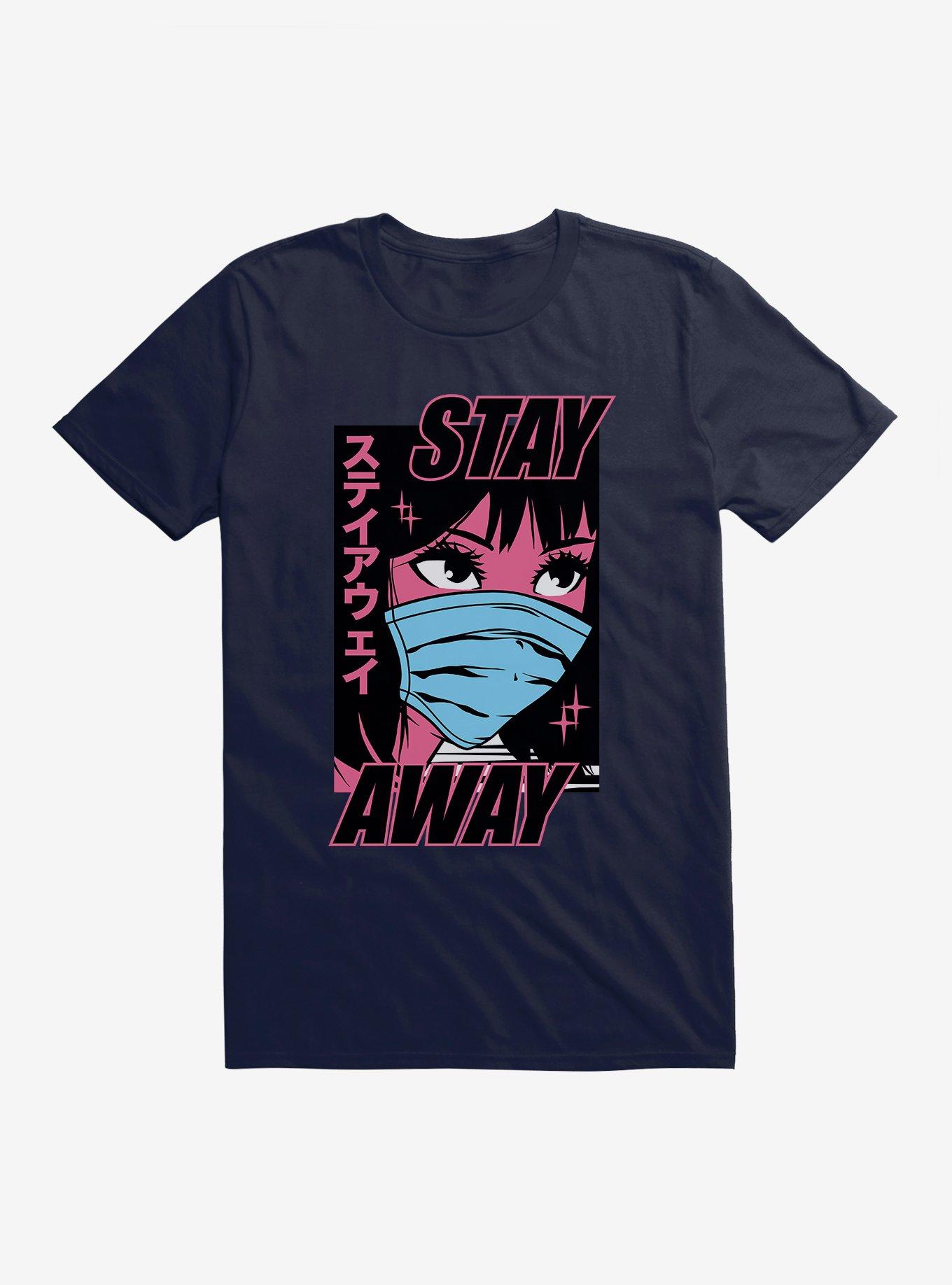 Anime Girl Stay Away T-Shirt, , hi-res