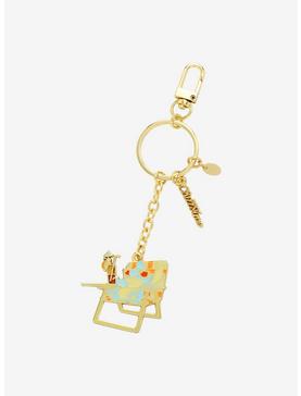 Our Universe Lilo & Stitch Chill Time Enamel Keychain - BoxLunch Exclusive, , hi-res