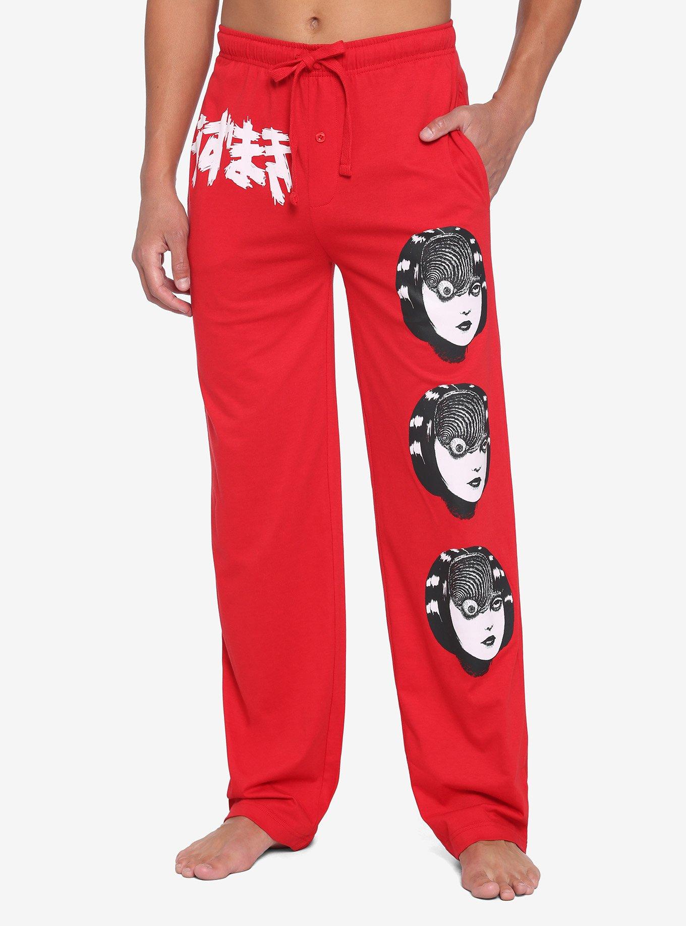 Junji Ito Uzumaki Pajama Pants, MULTI, hi-res