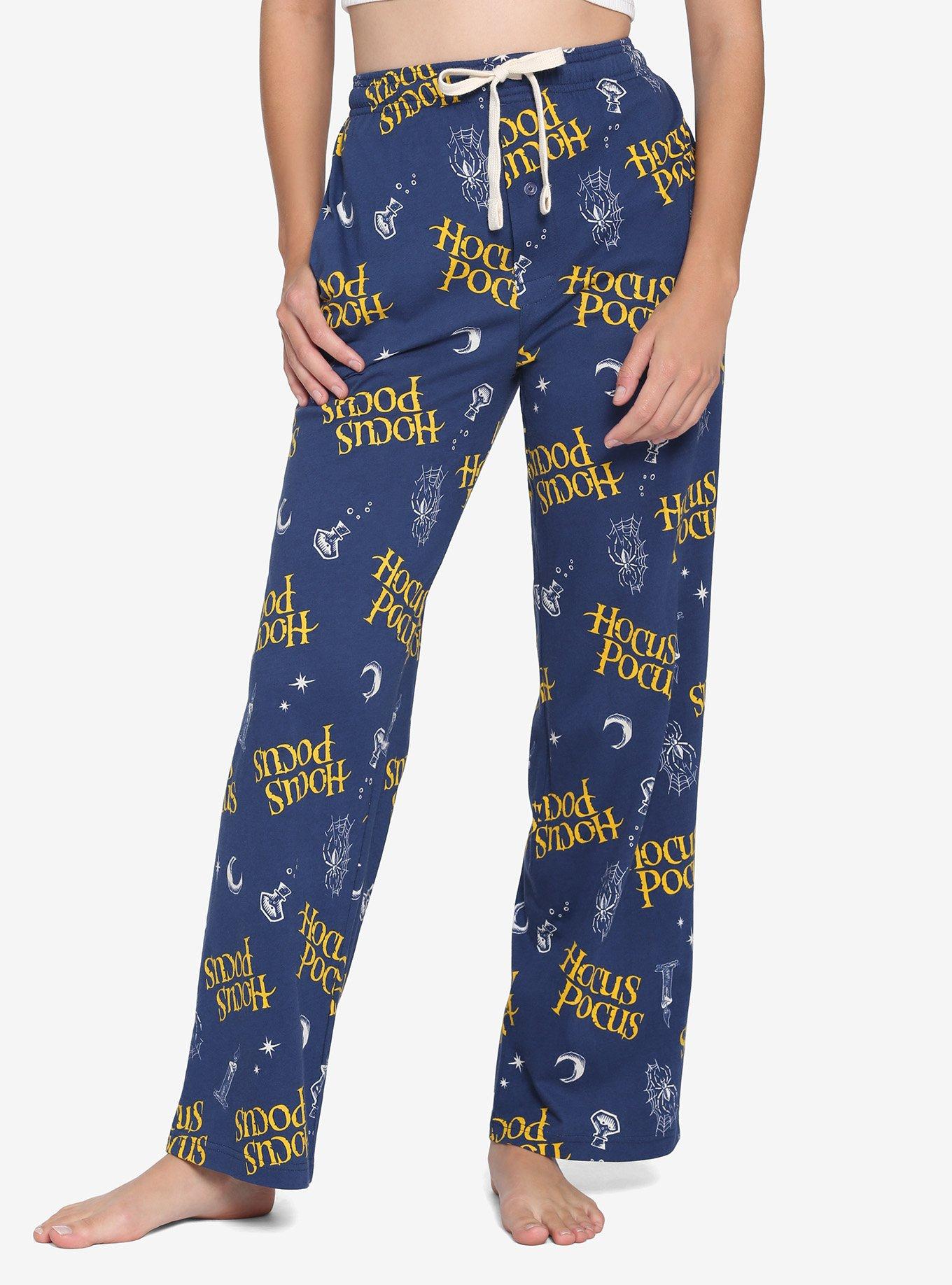 Hocus Pocus Logo Pajama Pants Hot Topic