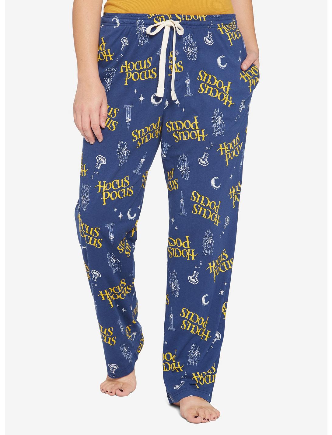 Hocus Pocus Logo Girls Pajama Pants Plus Size, MULTI, hi-res