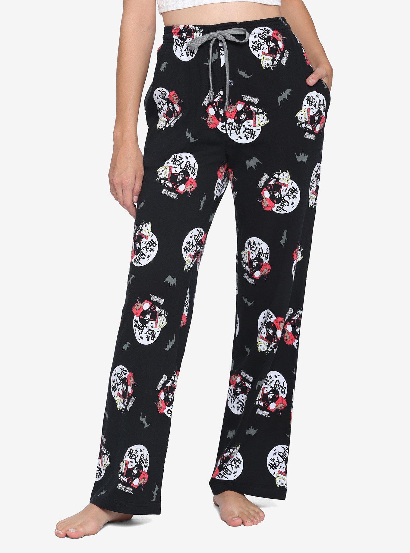 Hot Topic Orange Pumpkin Girls Fuzzy Pajama Pants Plus